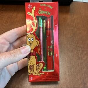 Makeup Revolution X The Grinch Little Max Lip Kit - liquid lipstick and lipliner